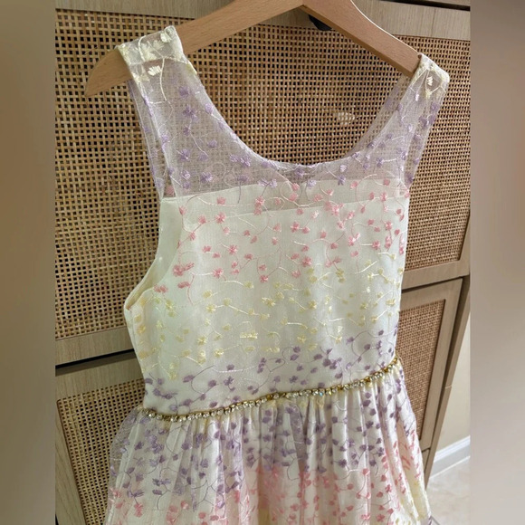 Tulle Girls Dress Size10 - Picture 2 of 13